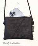 Mobile phone case / mobile phone shoulder bag Cord ´Dua` / mobile phone chain